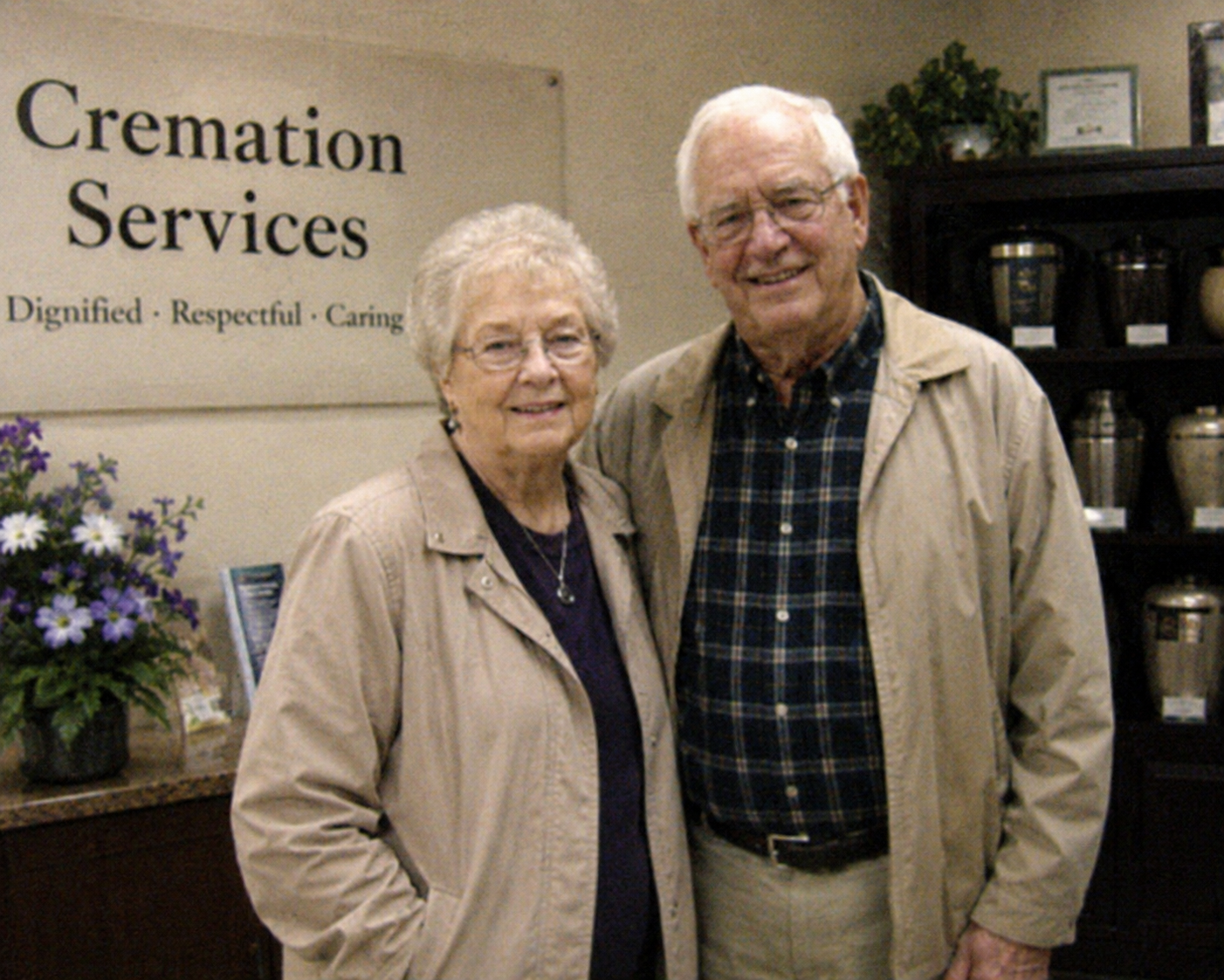 Rachel and Dan, founders of Golden Memorial Pet Cremation